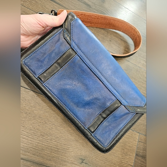 📣 RARE VINTAGE Tory Burch All Leather Handbag/Clutch - Picture 8 of 16